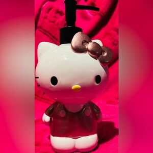 Hello Kitty Pink and White Soap Dispenser